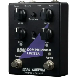 Carl Martin Dual Compressor Limiter - Guitar pedal